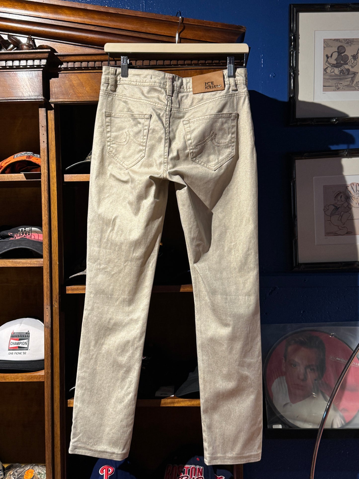 Vintage Ice Iceberg Shanghai Skinny Jeans