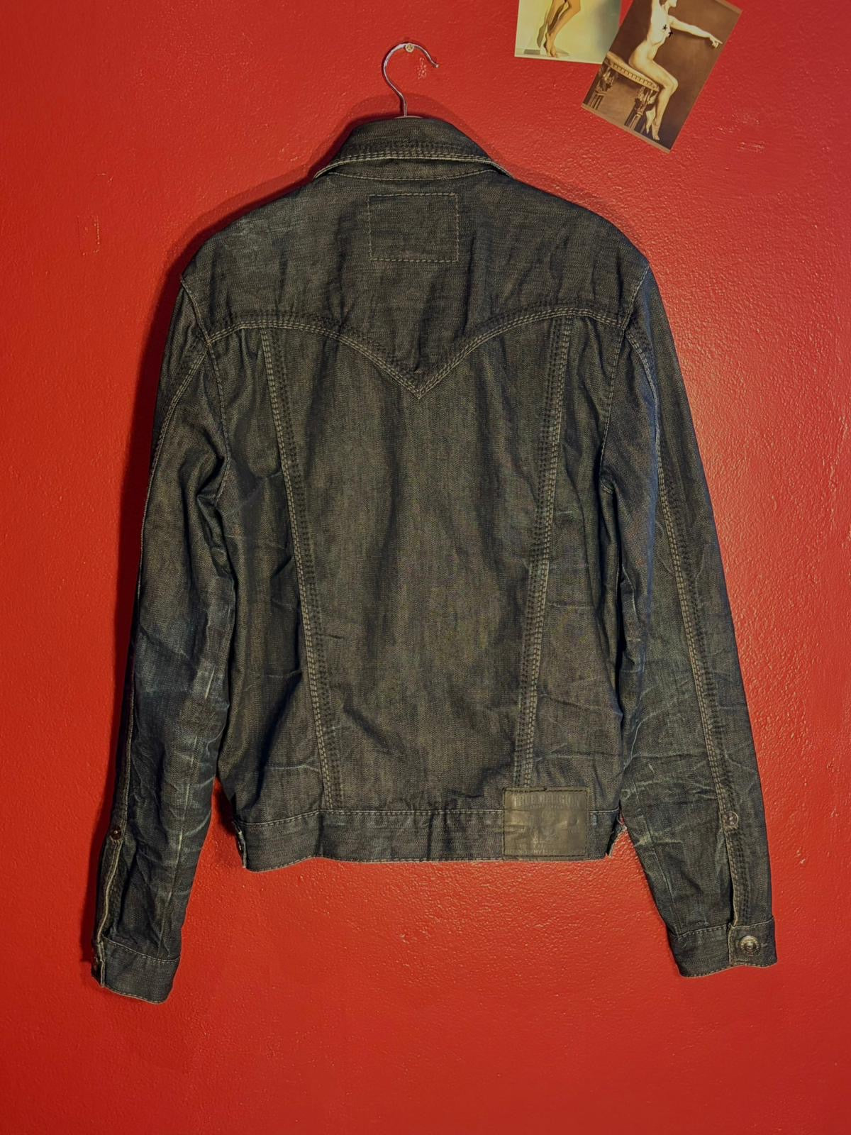 Vintage Y2K True Religion Jimmy Big QT Denim Jacket [M]