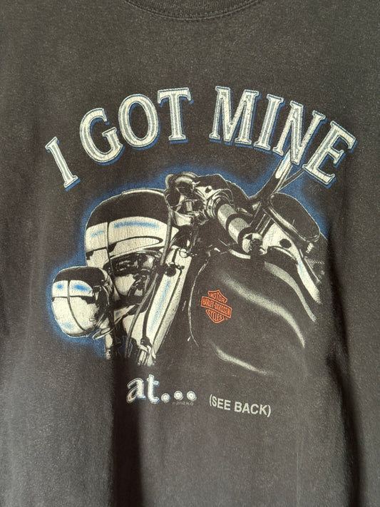Harley Davidson Vintage Tee - Piqua, Ohio [2XL]