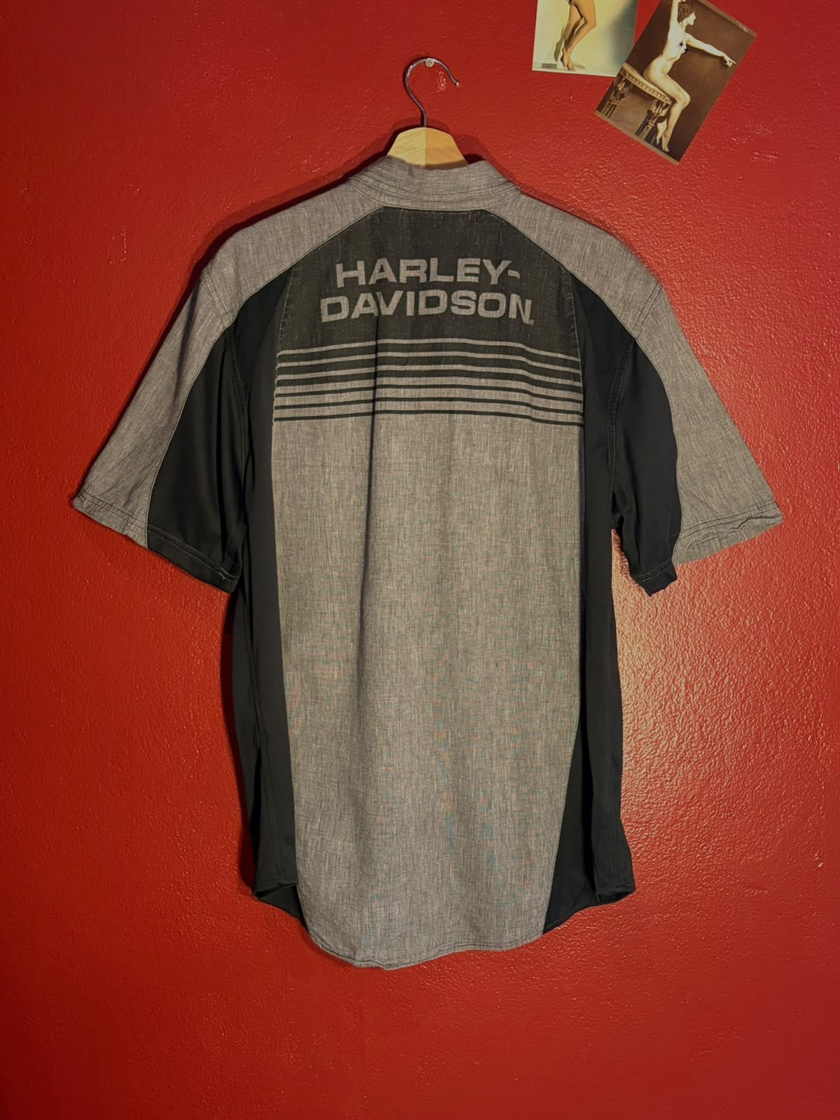 Harley-Davidson Genuine Motorclothes Short-Sleeve Shirt [L]