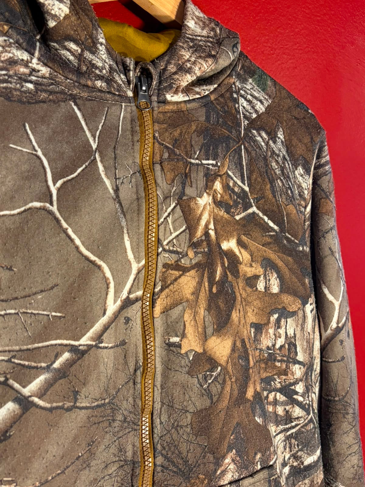 Realtree Camo Full Zip Hoodie [XL]