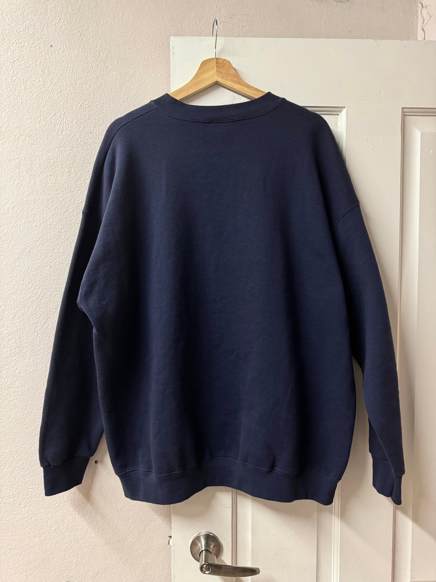 Ten Commandments Navy Blue Crewneck Sweater [2XL]