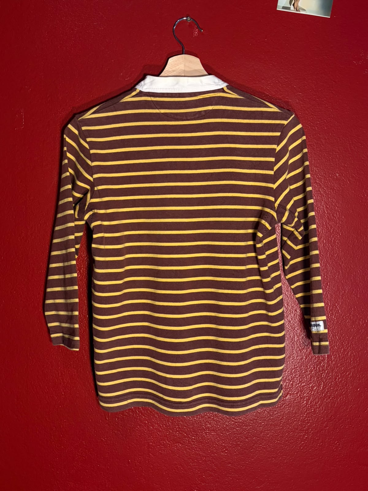 Vintage Barbarian Striped Rugby Jersey [S]