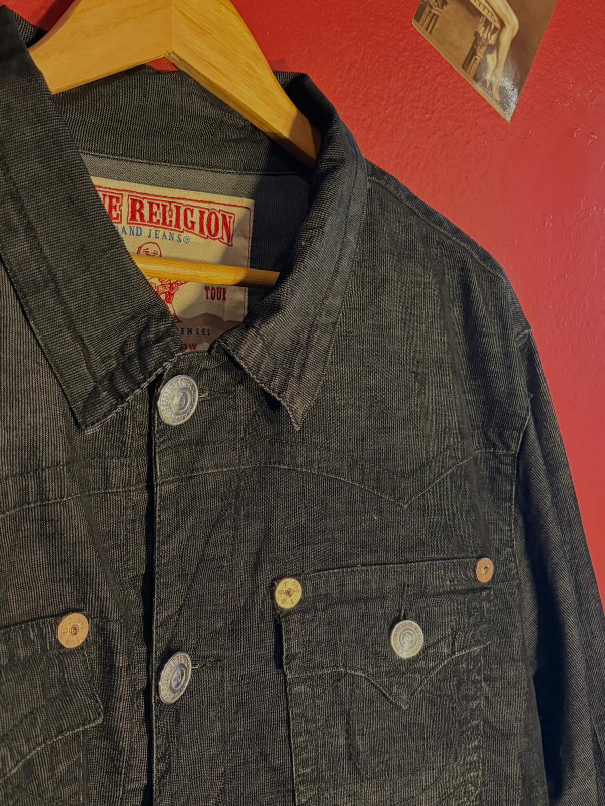 Vintage Y2K True Religion Jimmy Super T World Tour Jacket [3XL]