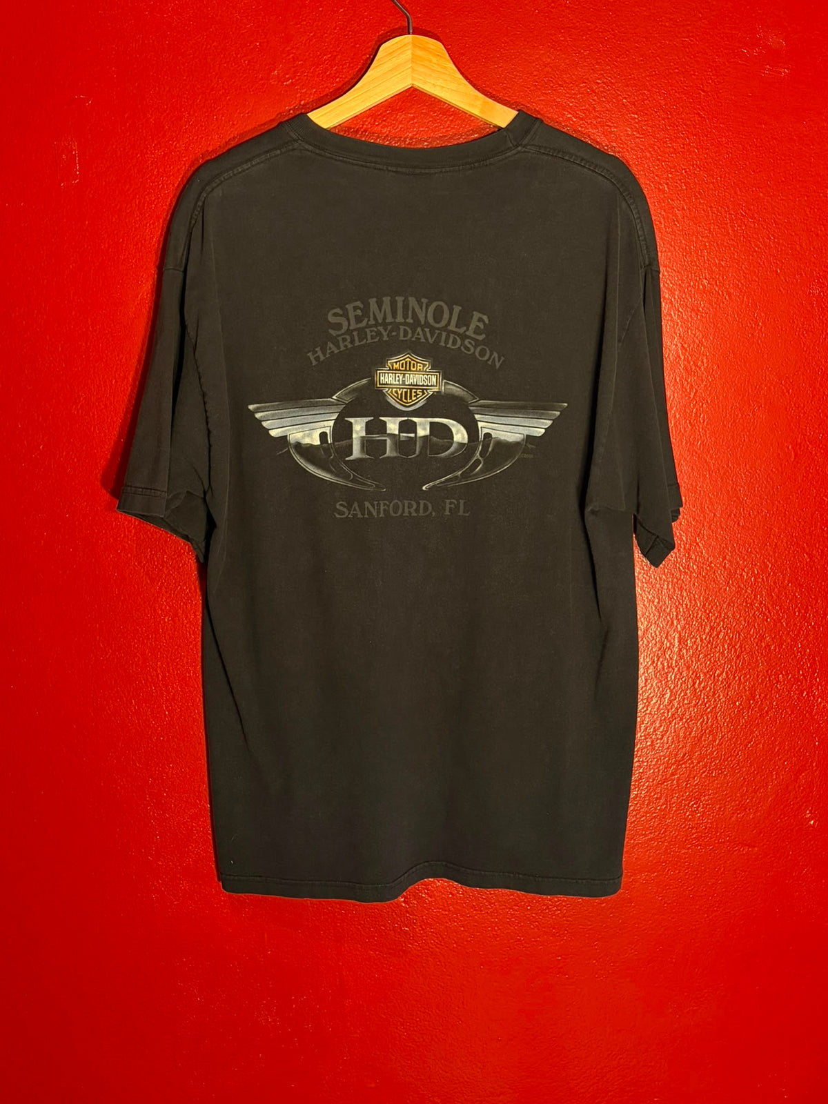 Harley-Davidson Pocket Skull T-Shirt - 2008 [L]