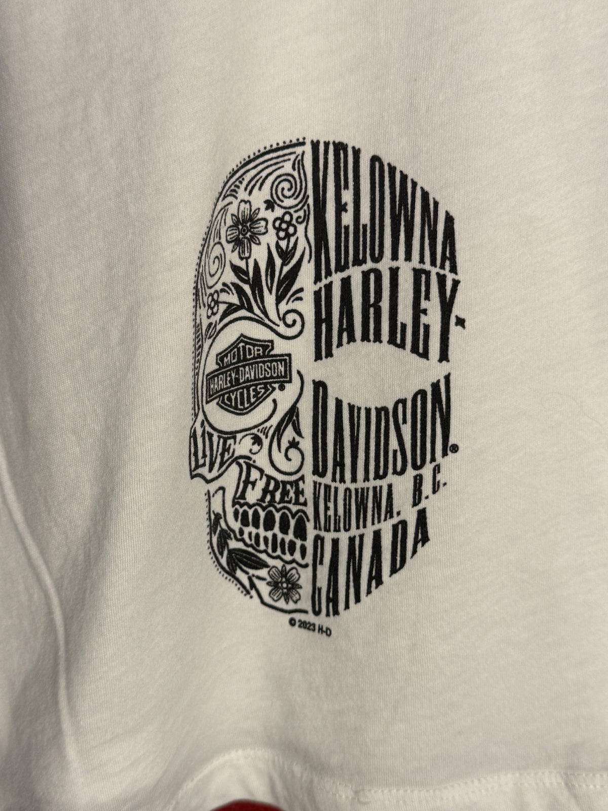 Harley Davidson Women’s Long Sleeve Tee [L/XL]