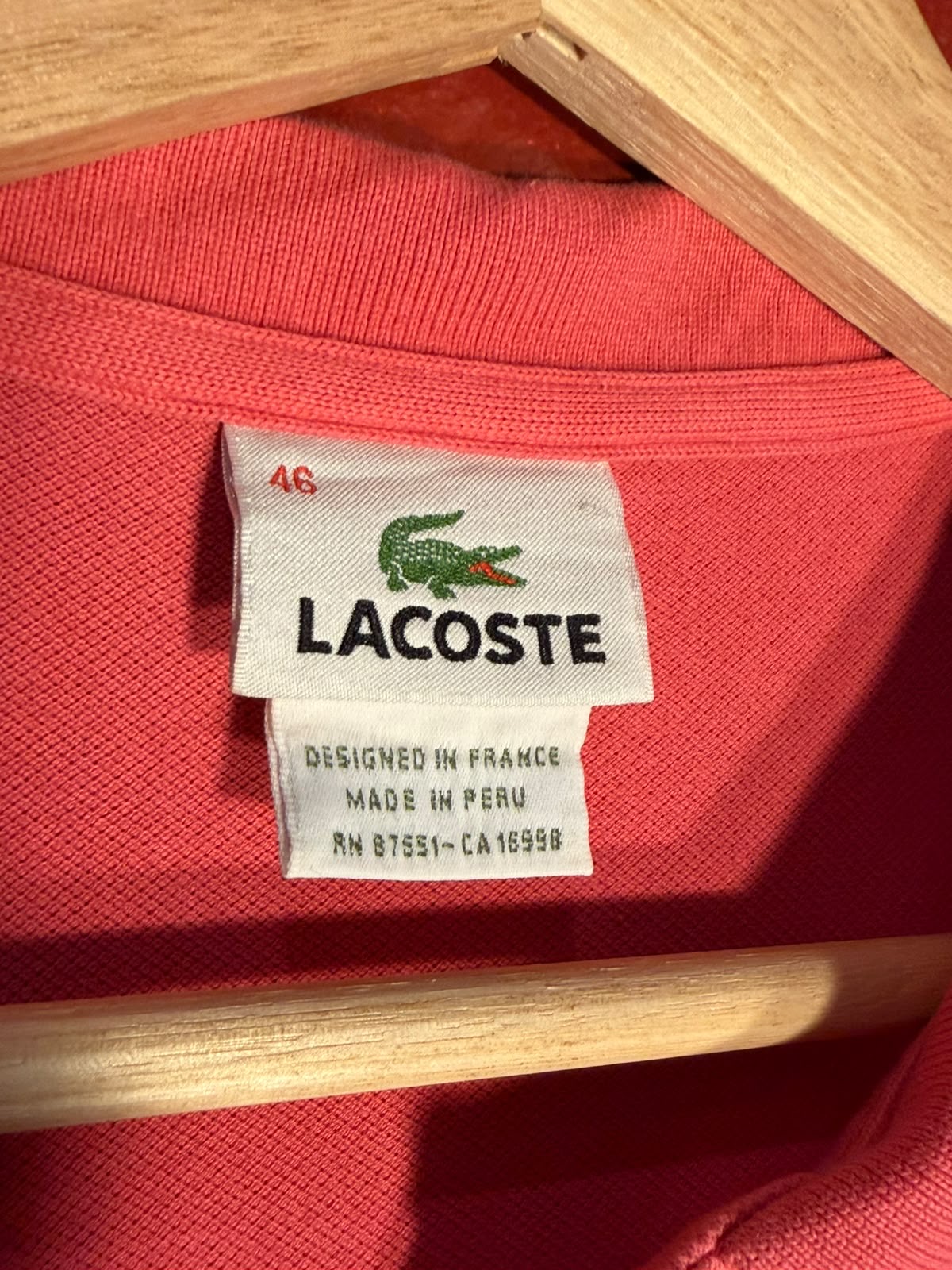 Lacoste Classic Polo Shirt [46]