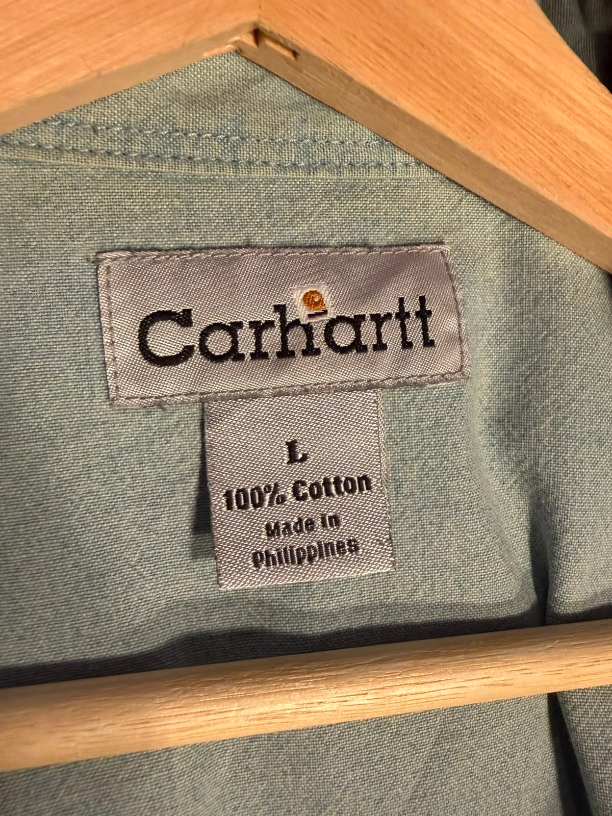 Carhartt Short Sleeve Snap Shirt (L)