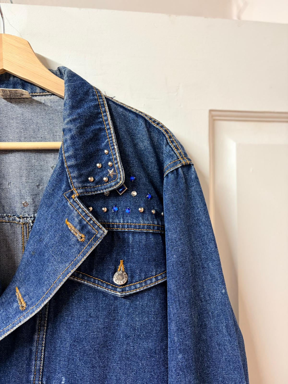 Paris Express Womens Denim Jacket [L]