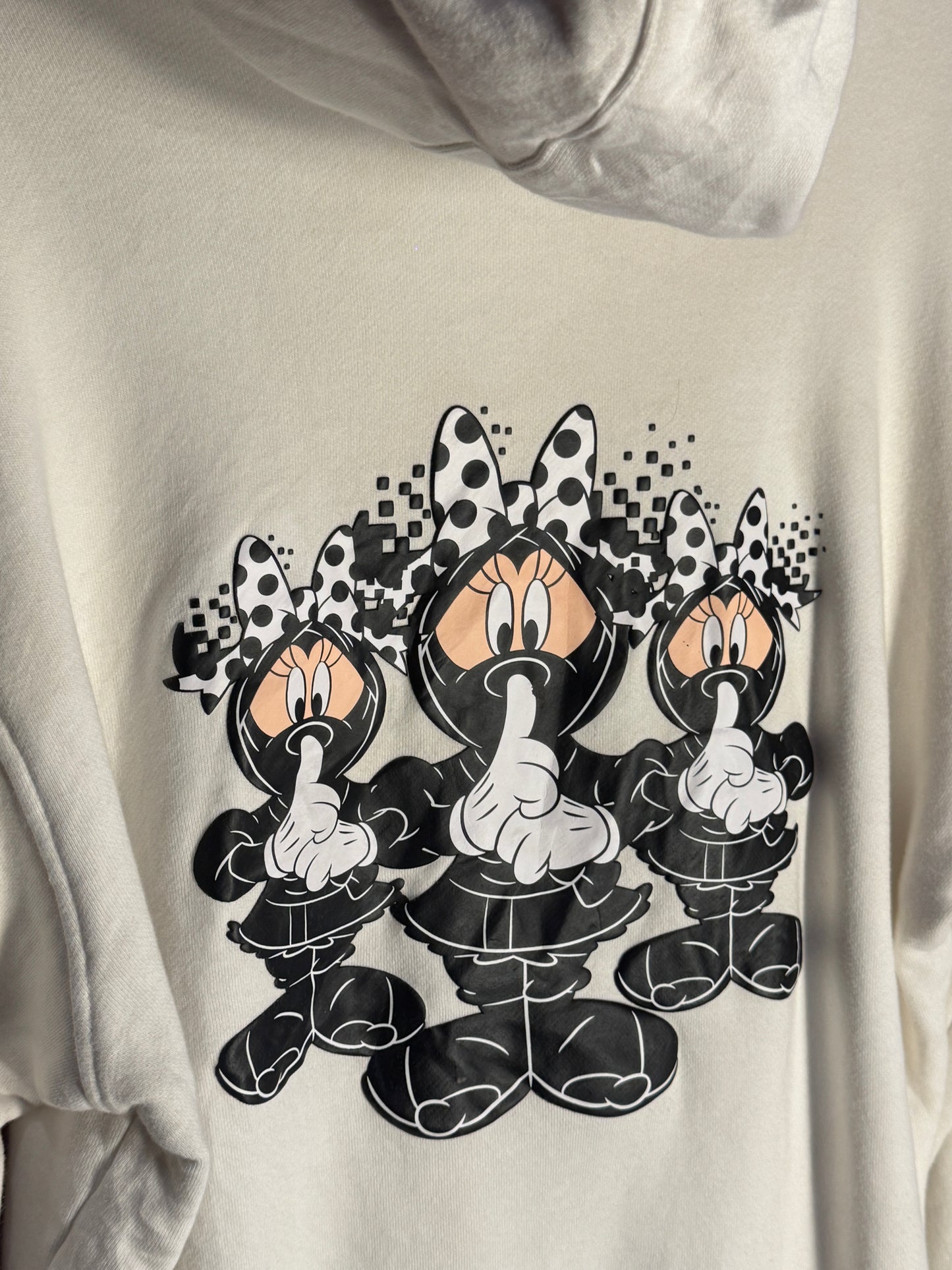 White Adidas x Disney Hoodie [M]