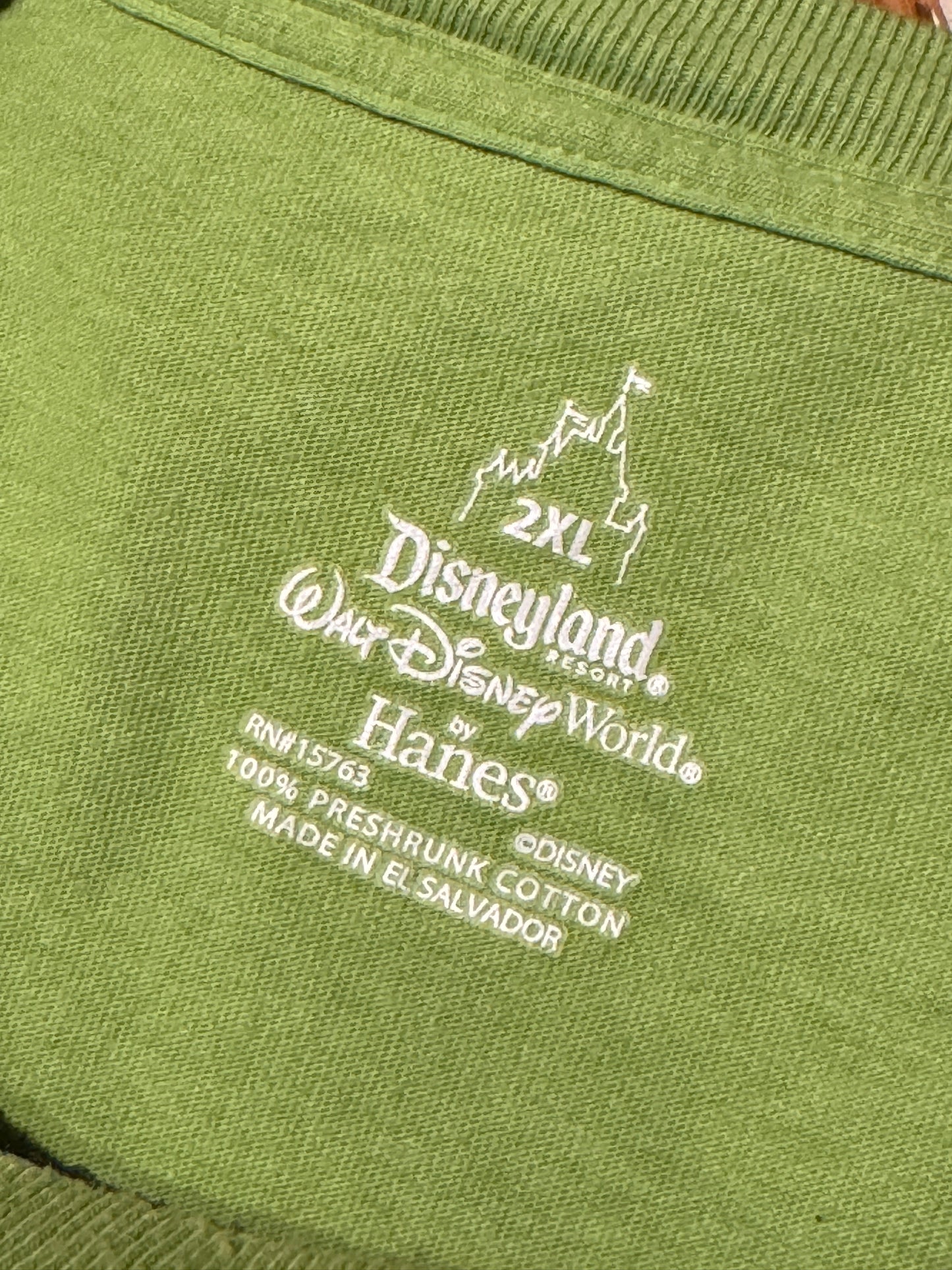 Green Walt Disney World '2012' Graphic Tee [2XL]