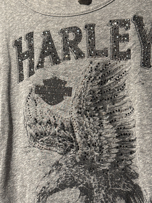 Vintage Harley Davidson Scottsdale Arizona Studded Eagle Tee [L]