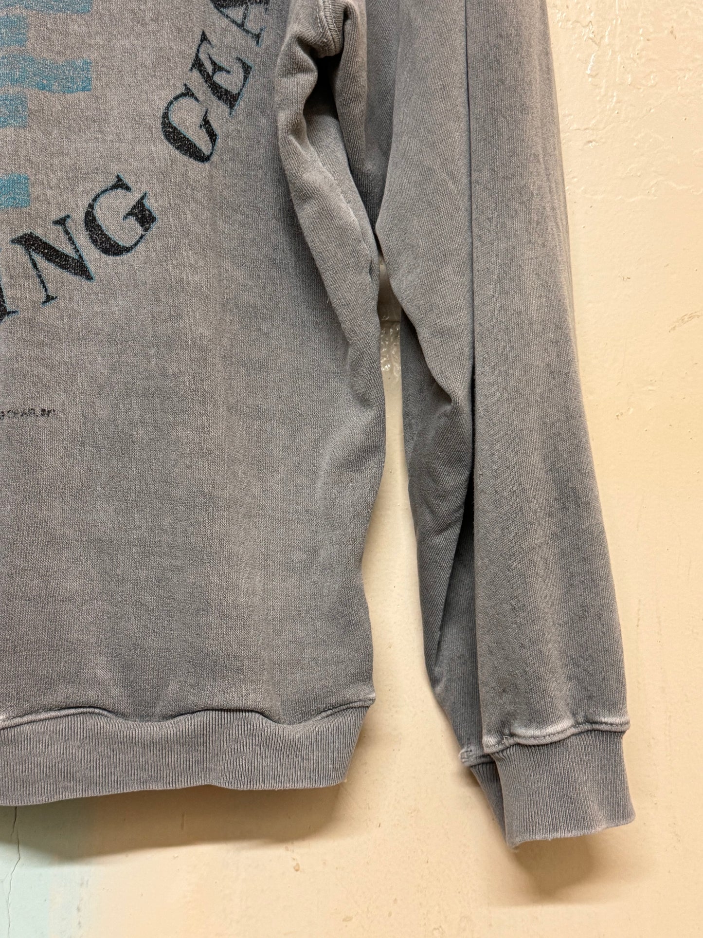 Vintage Bodybuilding Grey Crewneck Sweater [L]