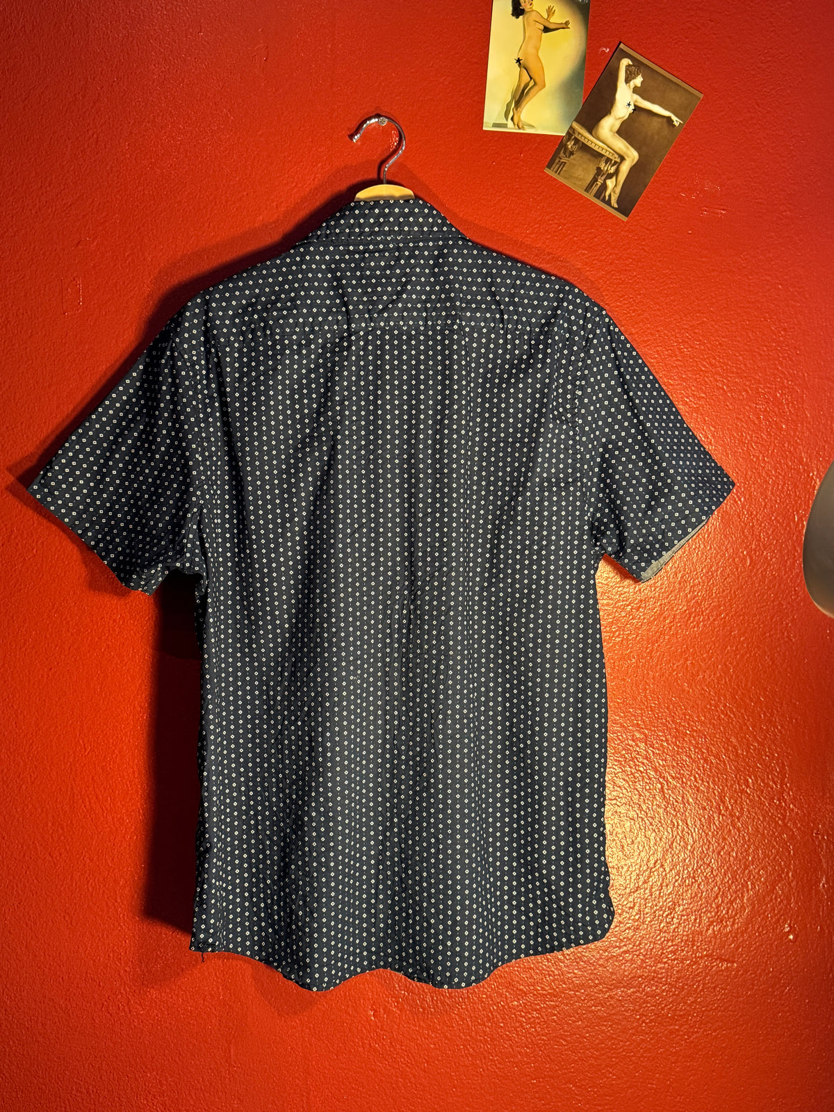 Lee Geometric Print Short Sleeve Shirt [L]