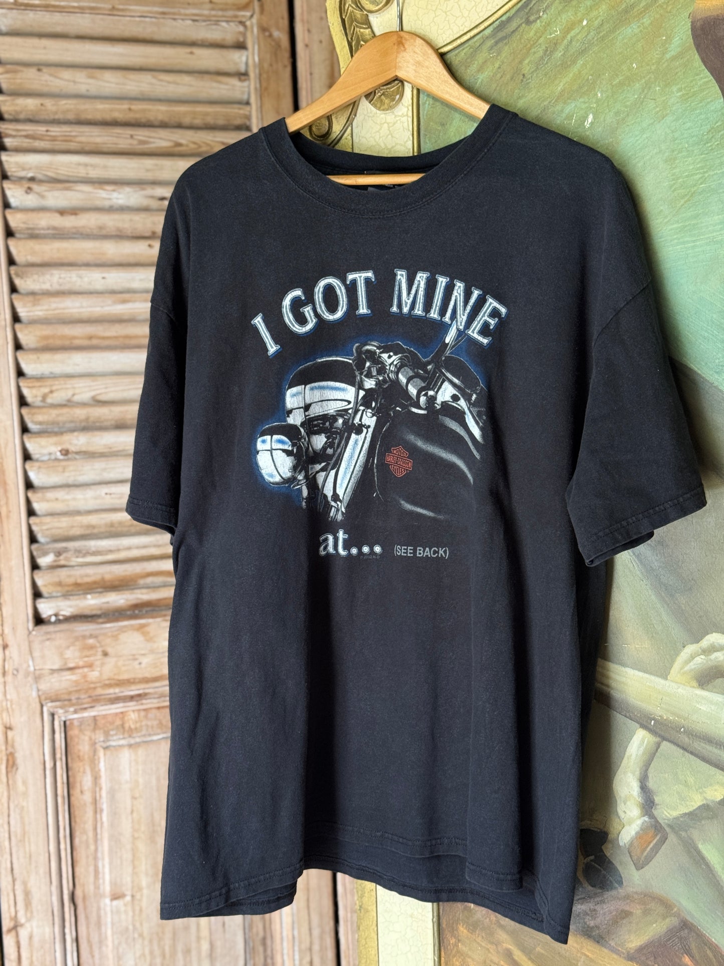 Harley Davidson Vintage Tee - Piqua, Ohio [2XL]