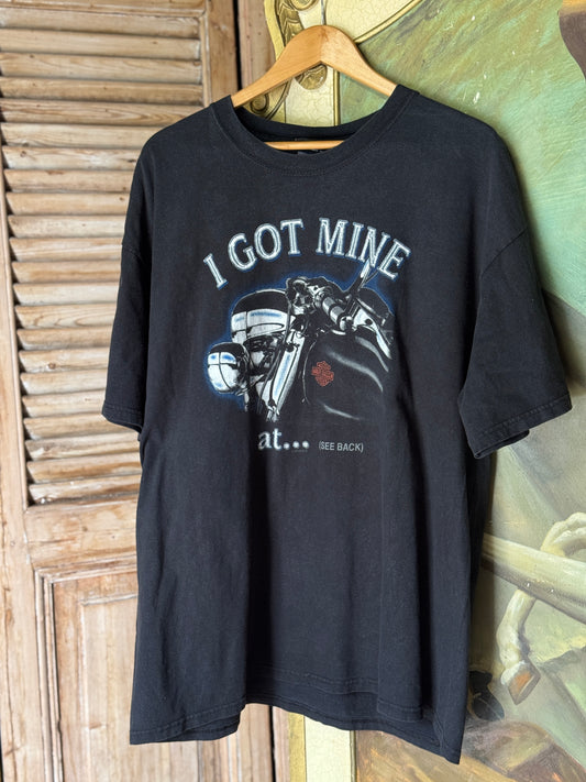 Harley Davidson Vintage Tee - Piqua, Ohio [2XL]