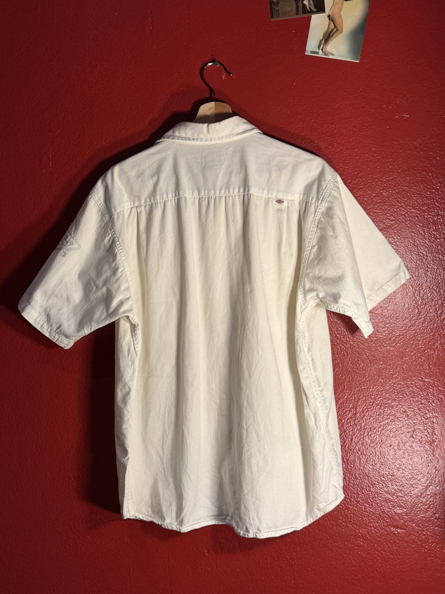 Vintage Dickies Work Shirt - (AU L)