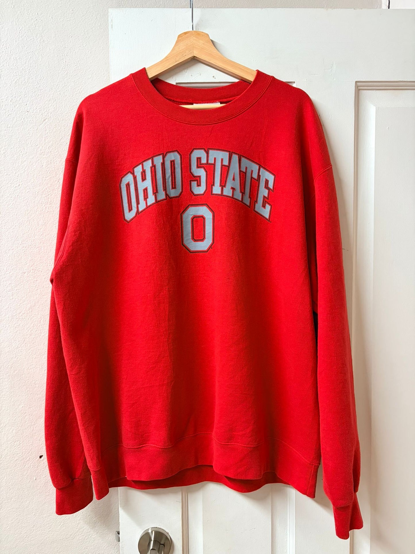 Champion Ohio State Red Crewneck Jumper [XL]