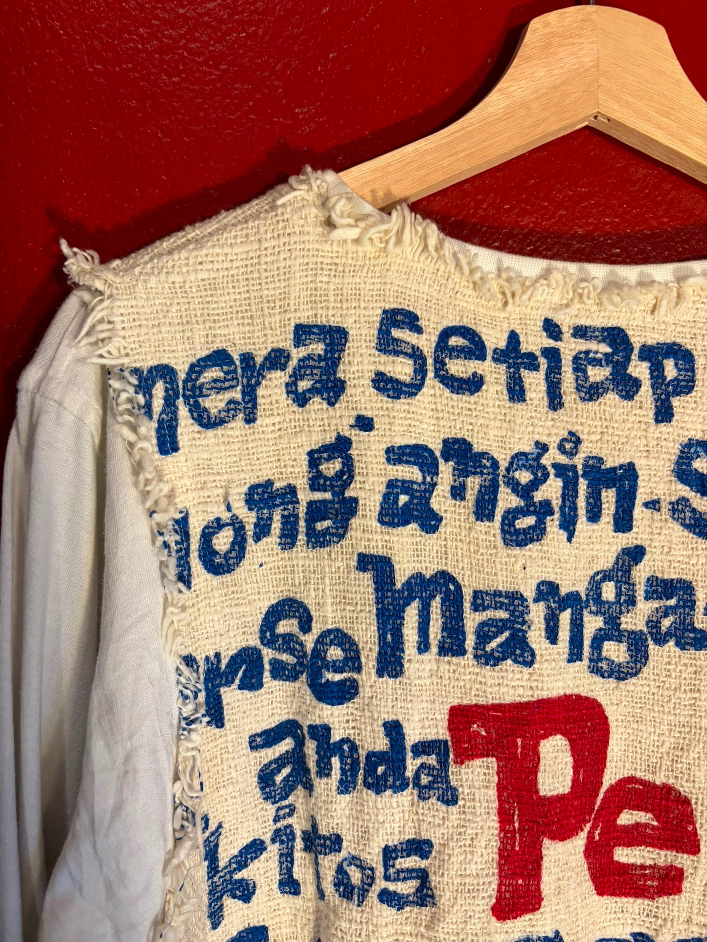 El Rodeo Upcycled Burlap Graphic Sweatshirt (AU 14-16)
