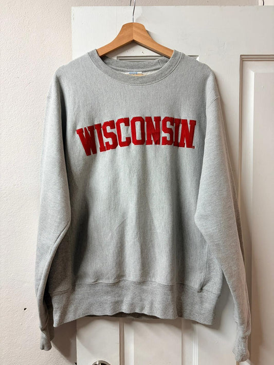 Champion Wisconsin Crewneck Jumper [M]