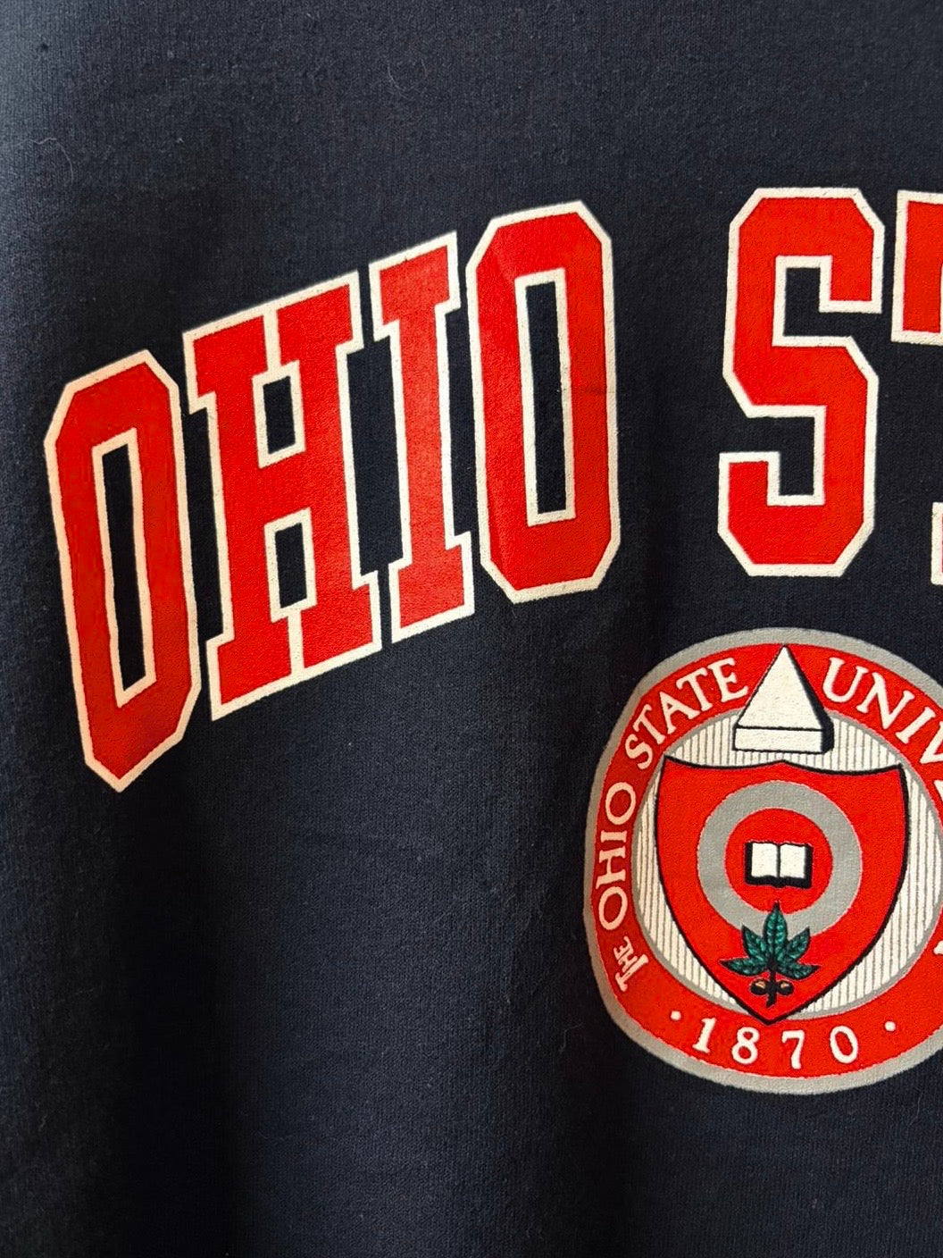 Ohio State Black Crewneck Jumper [M]