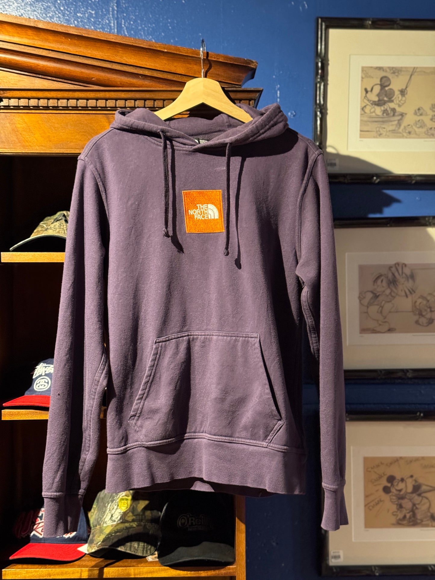 Purple 'The North Face' Hoodie [S]