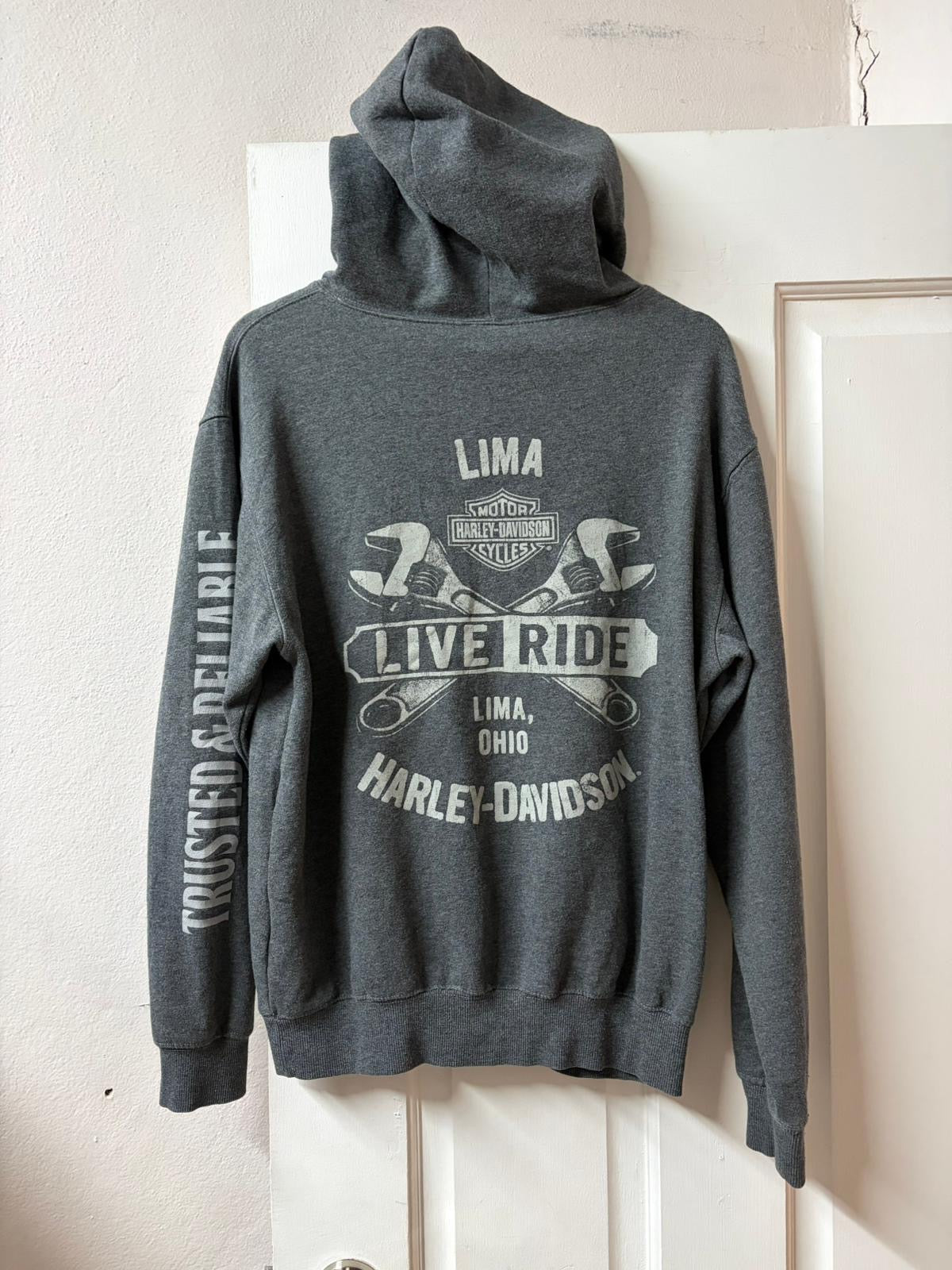 Harley Davidson Hoodie Lima Ohio [M]