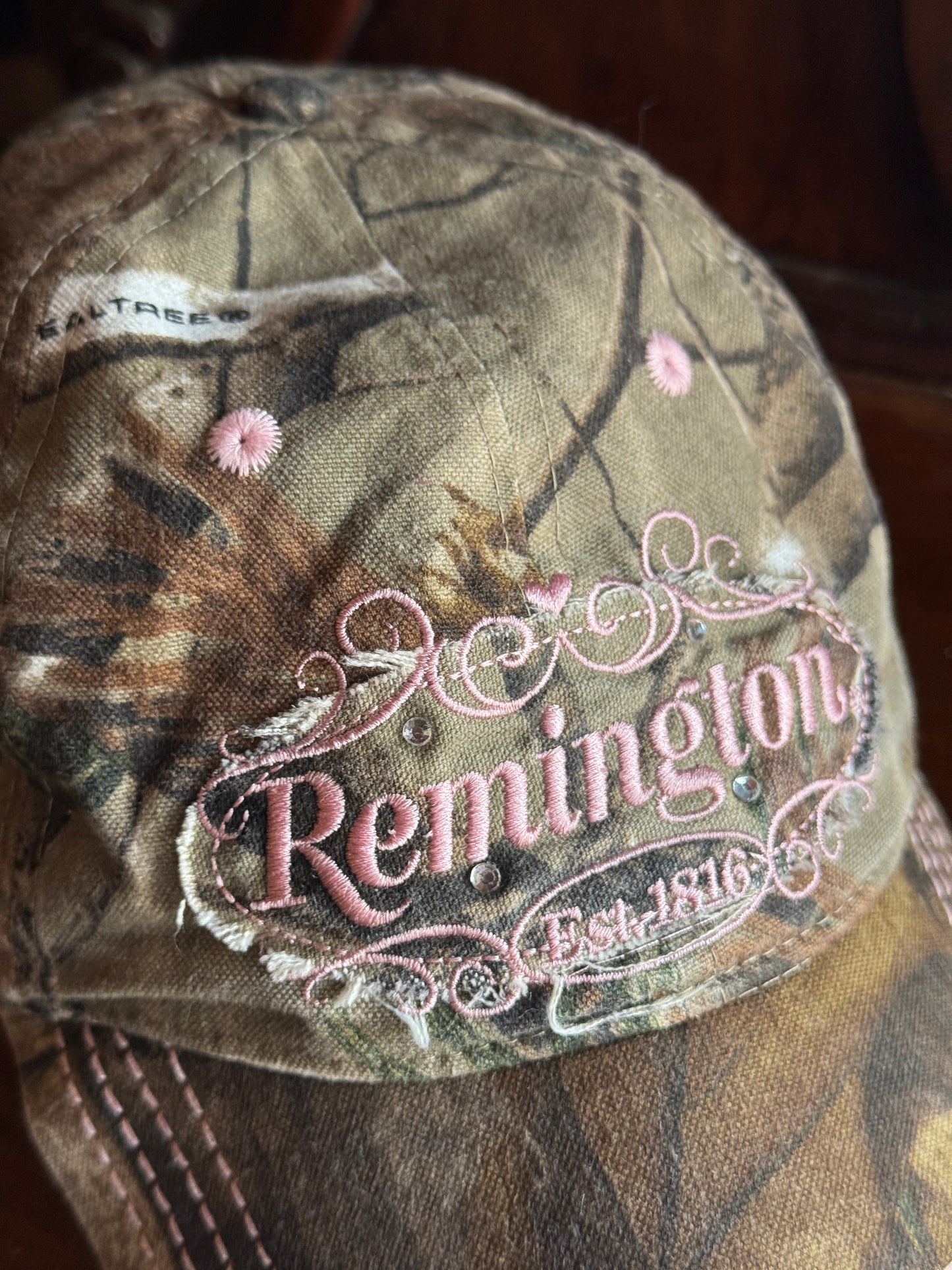 Vintage Realtree Pink Camo Hat
