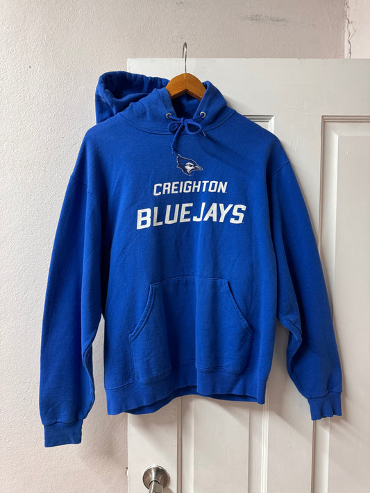 Vintage Creighton Bluejays Collegiate Basketball Hoodie [M]
