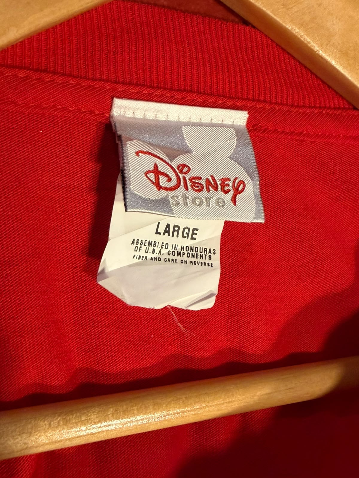Vintage Disney Store Mickey Mouse Club Long Sleeve T-Shirt - L