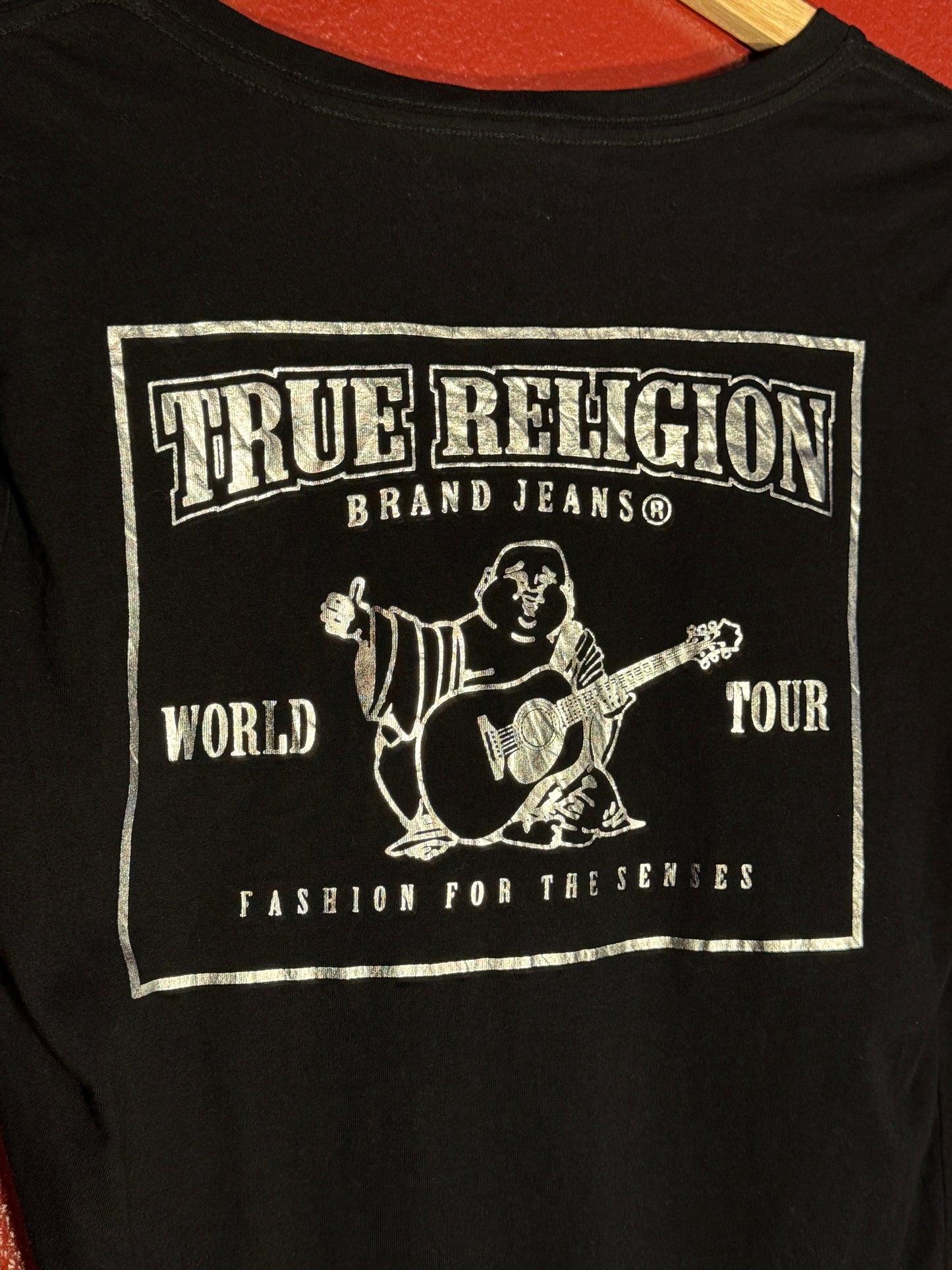 True Religion World Tour Graphic T-Shirt - L (AU M/L)