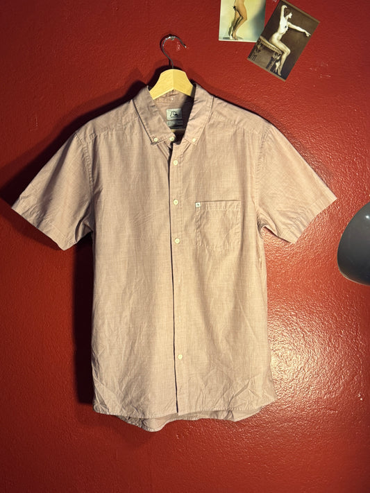 Quiksilver Short-Sleeve Button-Up Shirt [S]