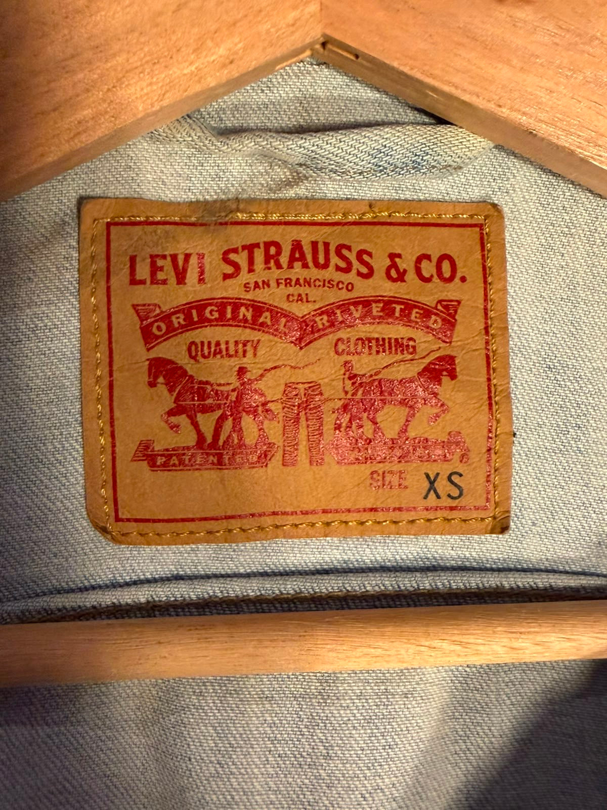 Levi Acid Wash Denim Jacket [XS]