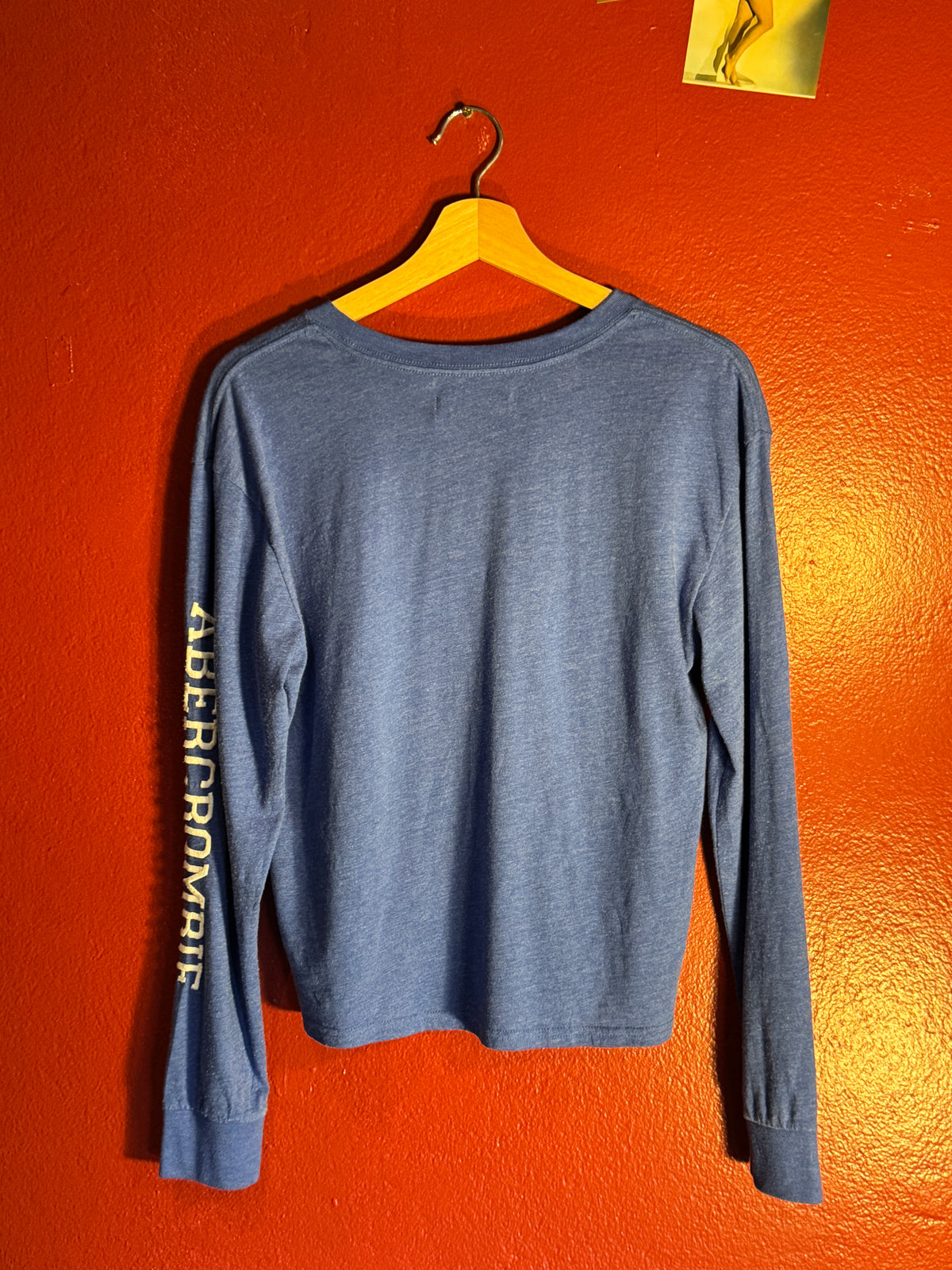 Blue Abercrombie & Fitch Long Sleeve Tee [S]