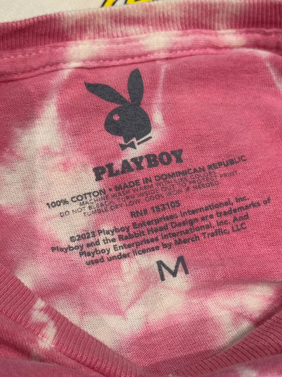 Playboy Andy Warhol Tie-Dye T-Shirt [M]