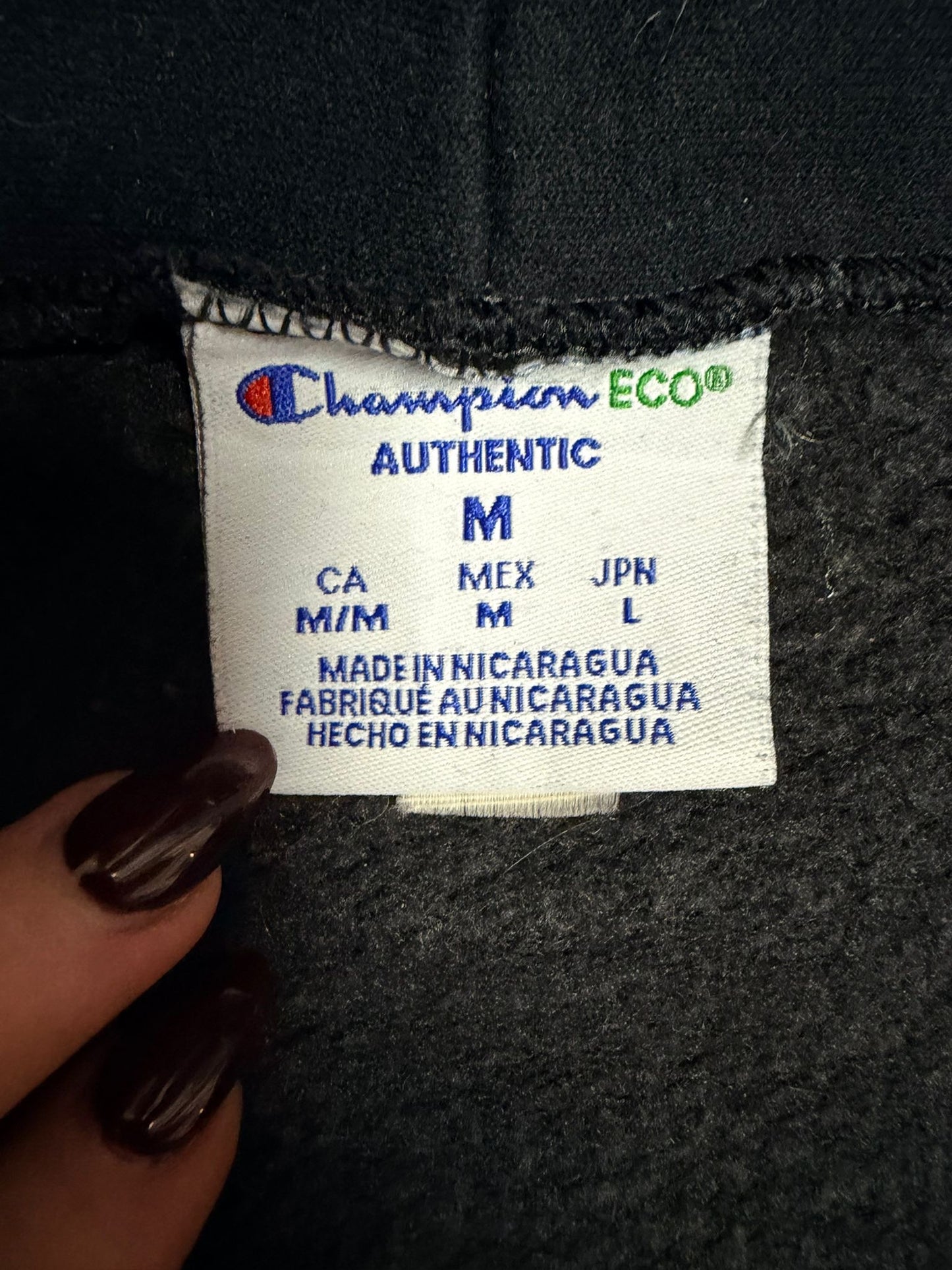 Champion Cal State Northridge Black Hoodie [M]