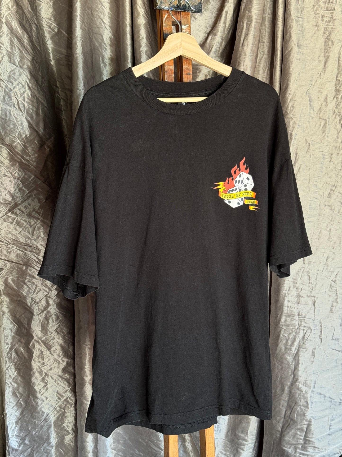 Vintage Oversized Black Tee [M/L]