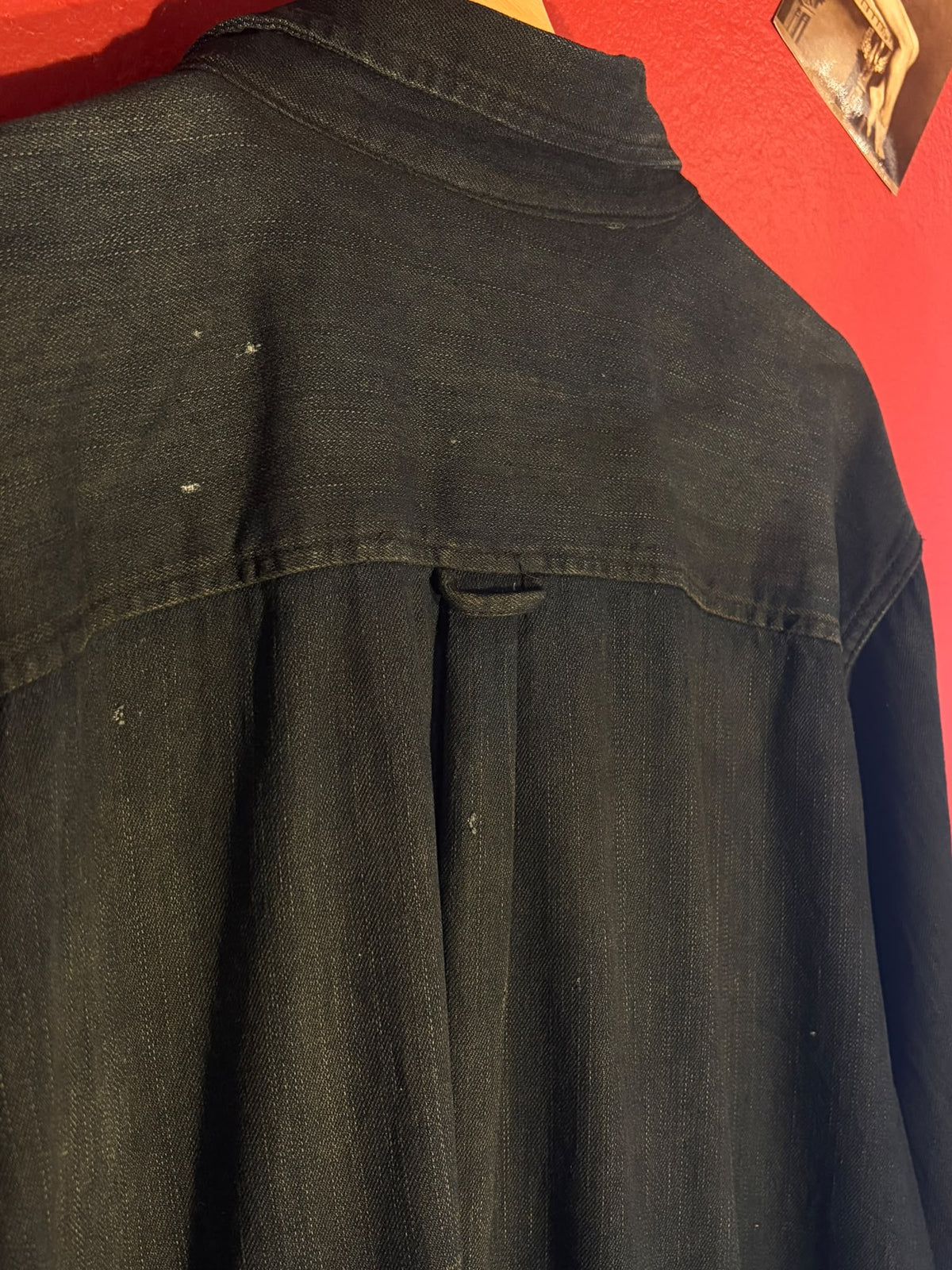 Harley-Davidson Black Denim Long-Sleeve Shirt [XL]