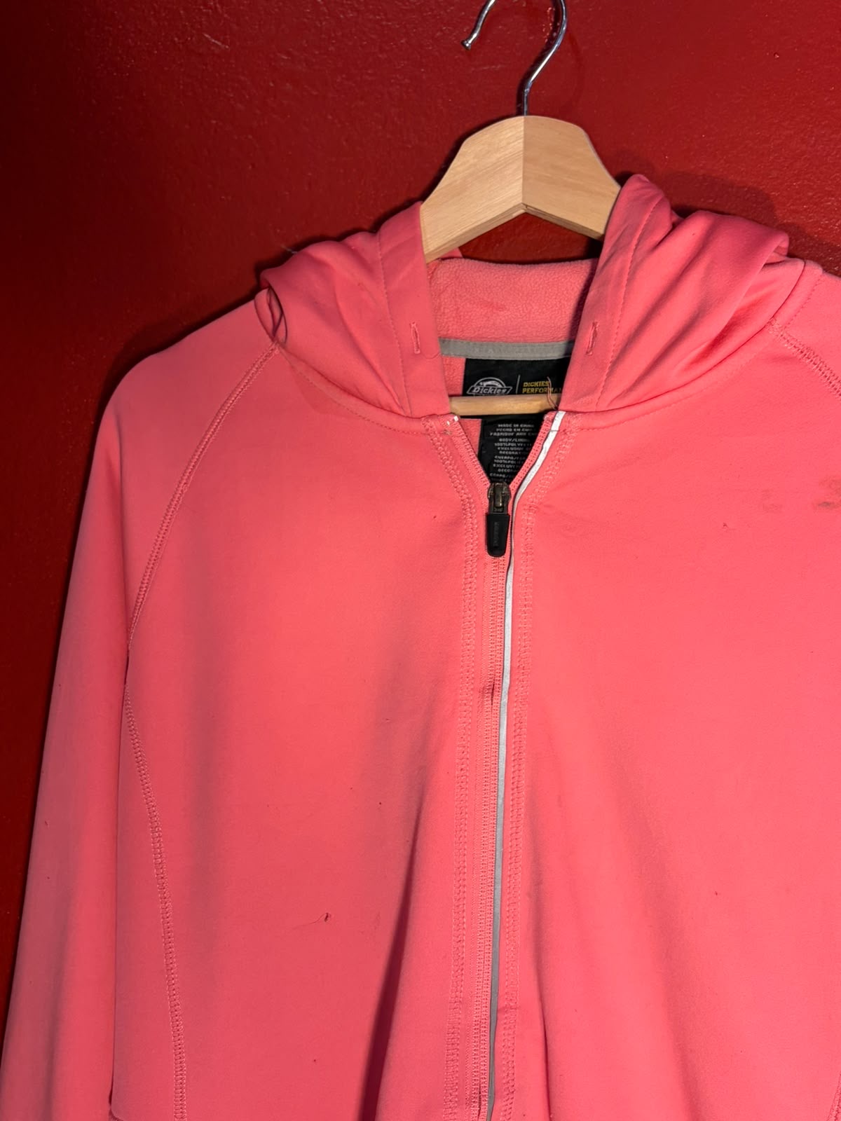 Dickies Performance System Pink Zip Hoodie [XL]