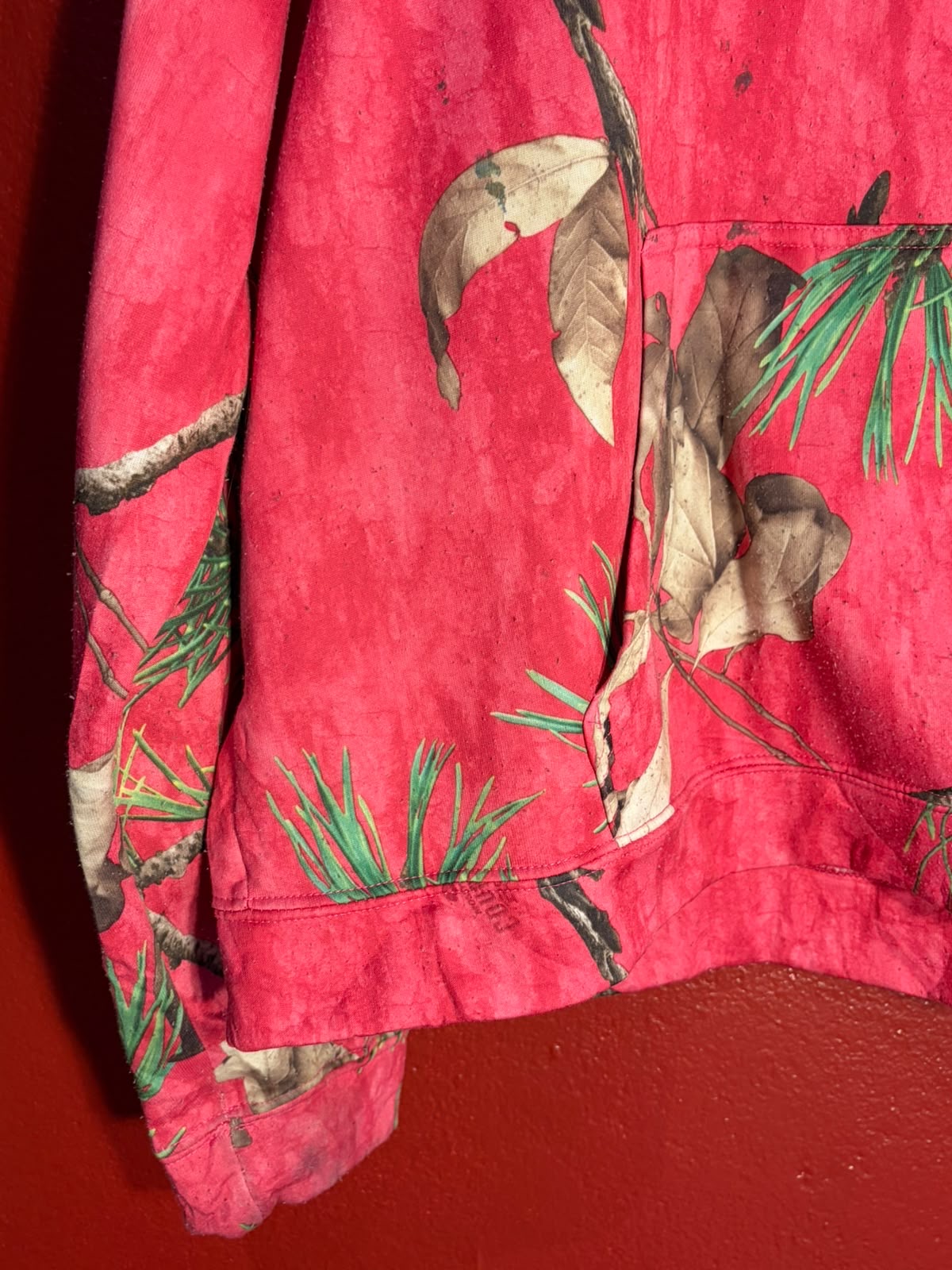 Mossy Oak Pink Camo Hoodie [XXL]