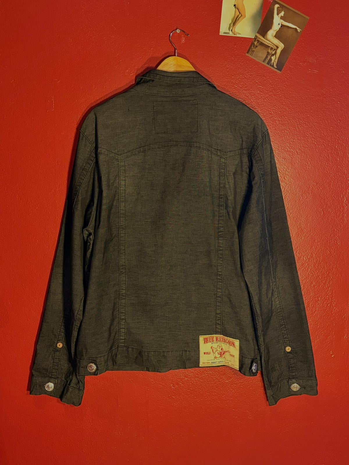 Vintage Y2K True Religion Jimmy Super T World Tour Jacket [3XL]
