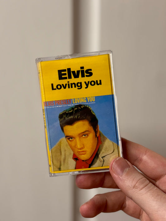 Elvis Loving You - Vintage Cassette