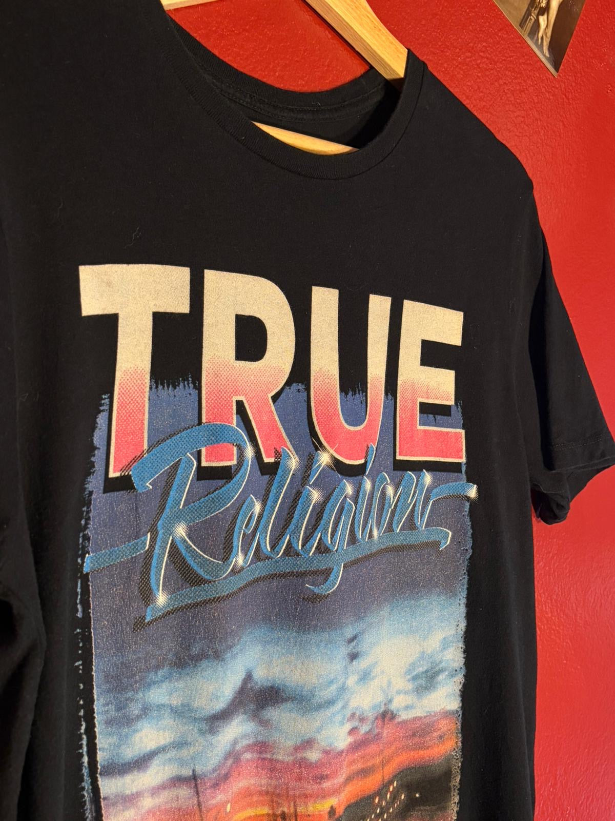 True Religion Sunset Graphic T-Shirt [XS]