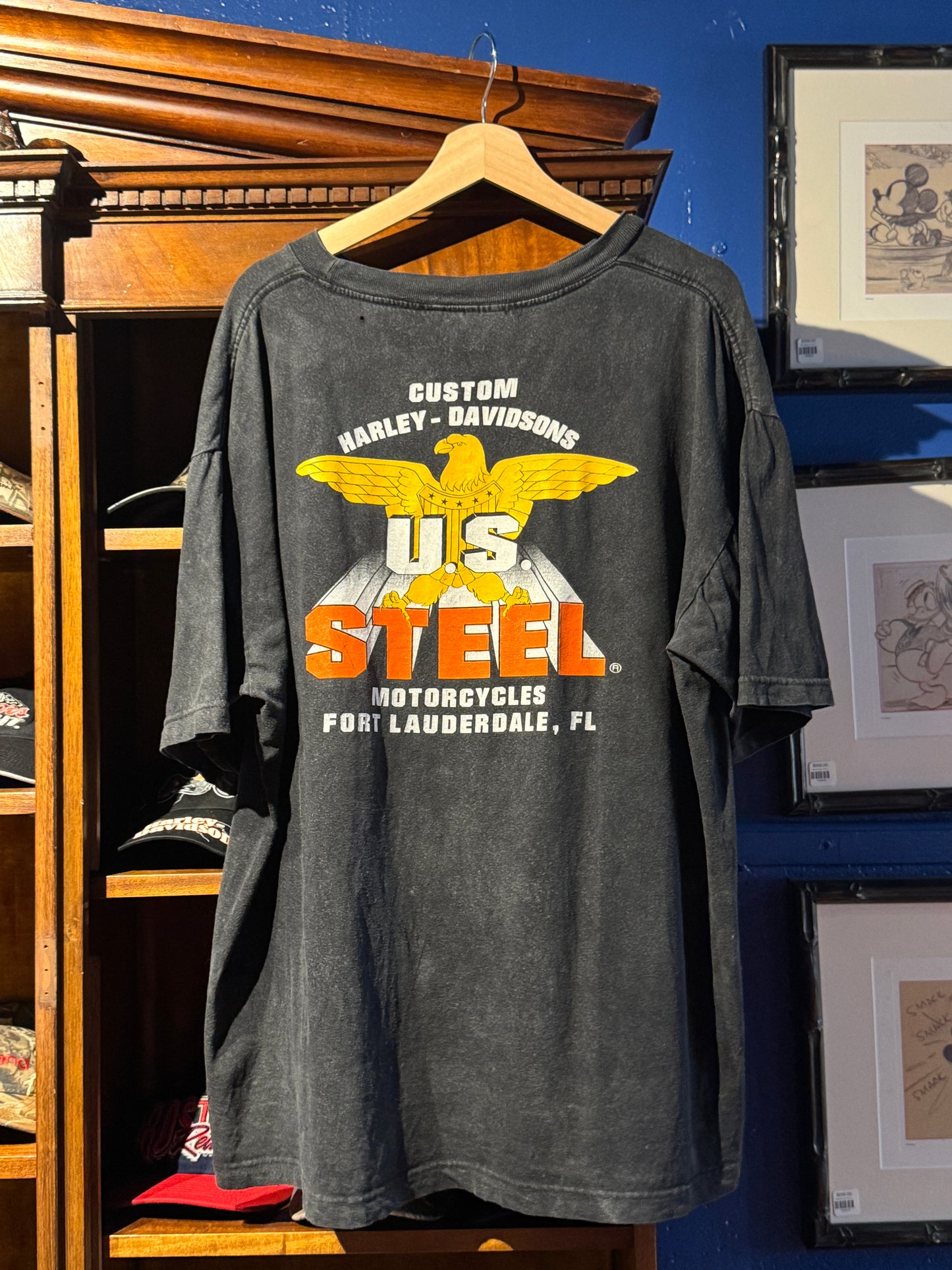 Harley Davidson Vintage Tee - Fort Lauderdale FL [2XL]
