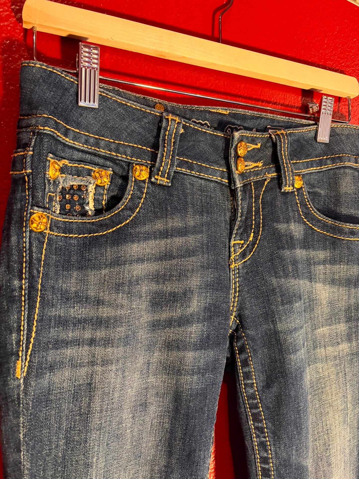 Miss Me Embellished Bootcut Jeans - W26 (AU 8)