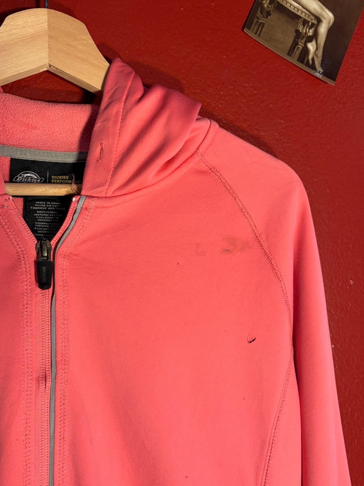 Dickies Performance System Pink Zip Hoodie [XL]