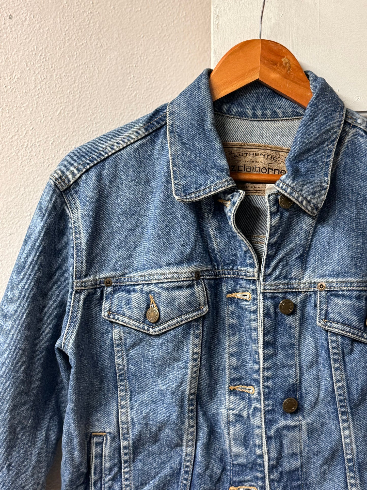 Vintage 90s Liz Claiborne Denim Jacket [S]