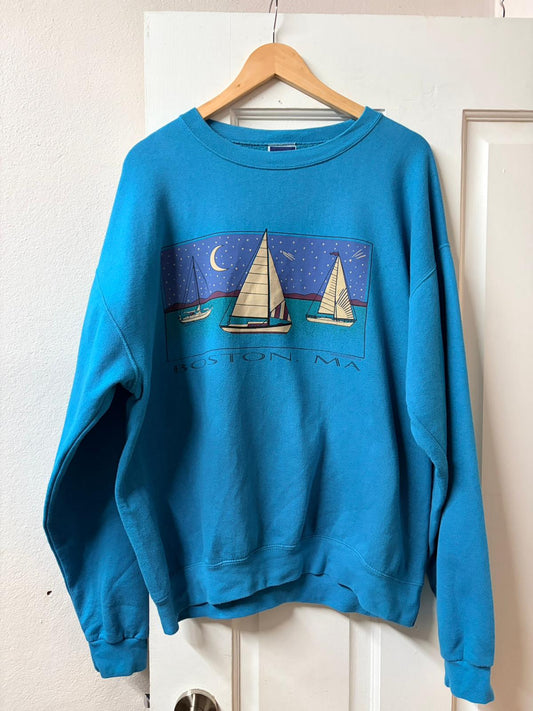 Boston MA Crewneck Jumper [L]