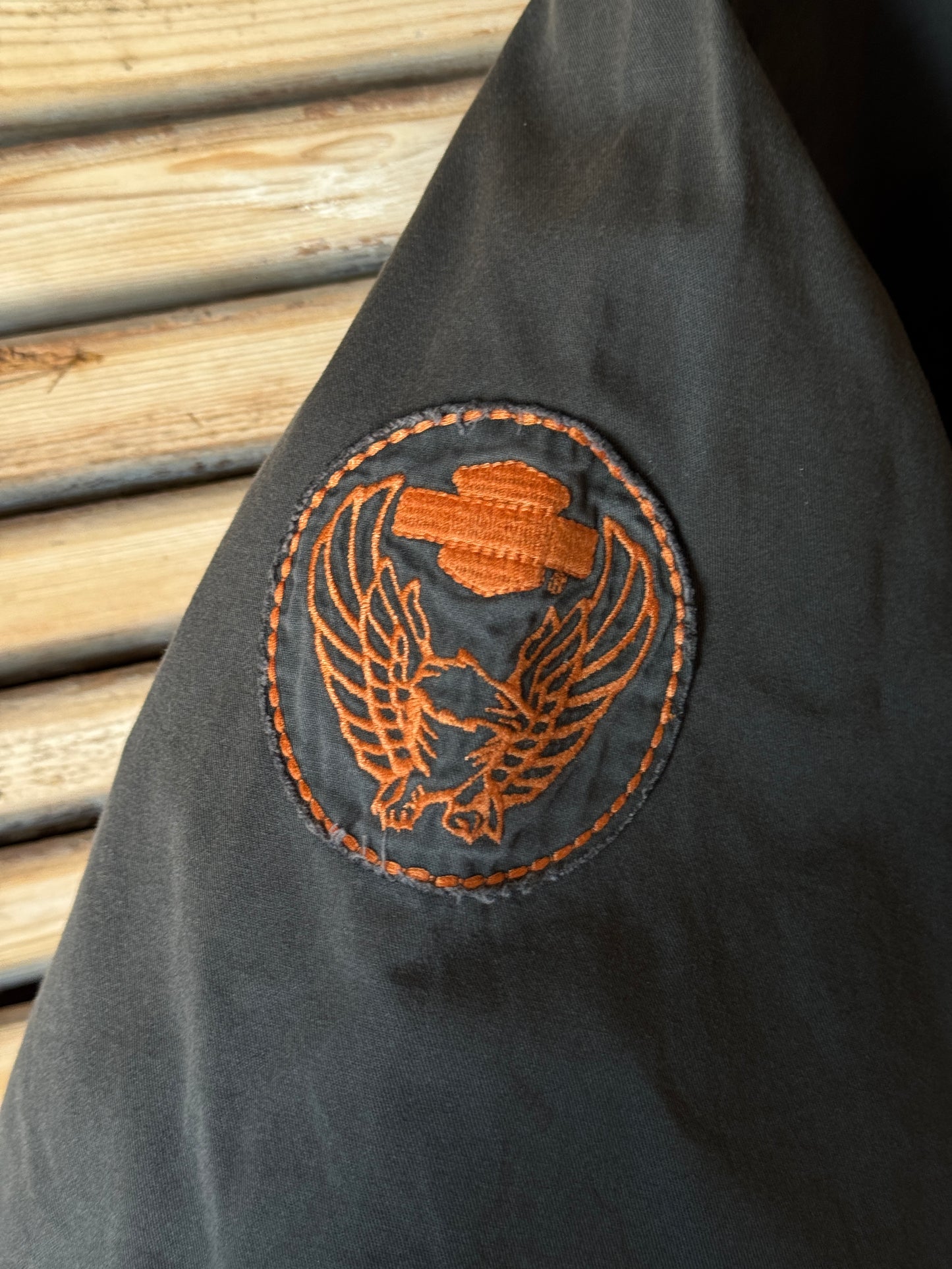 Vintage Harley Davidson Grey Short Sleeve Shirt – XL