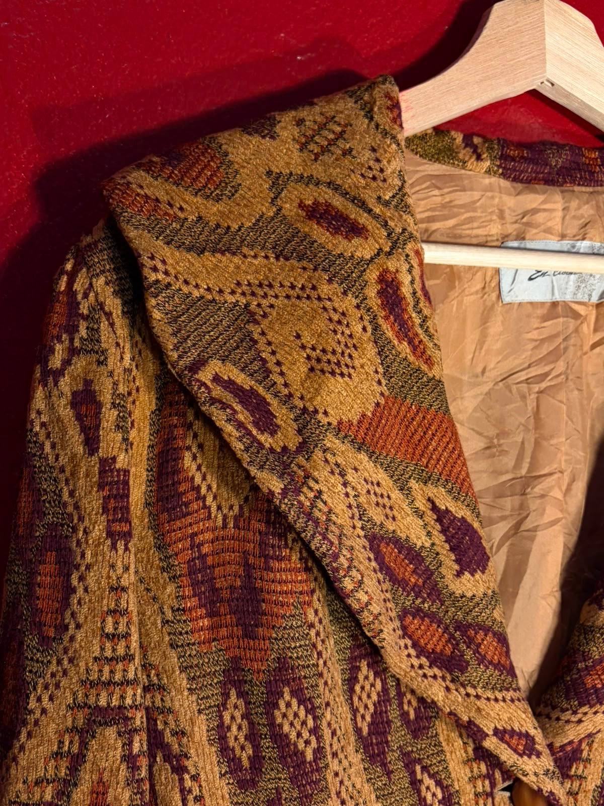 Vintage Eli Claiborne Tapestry Jacket